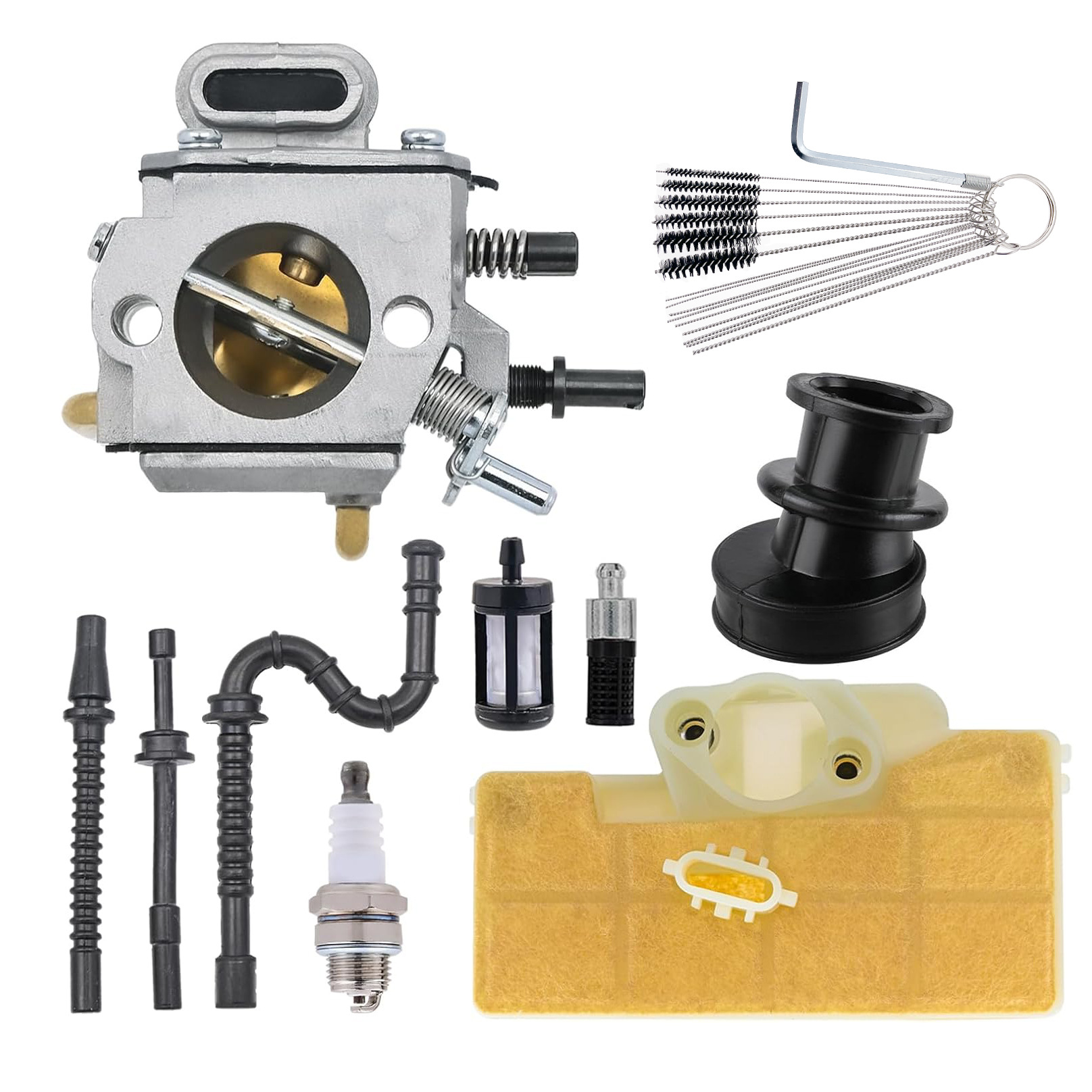Vergaser Kompatibel Mit Stihl Ms290, Ms390, Ms310, Ms440, Ms460, Hd-18b/19b Kettensäge