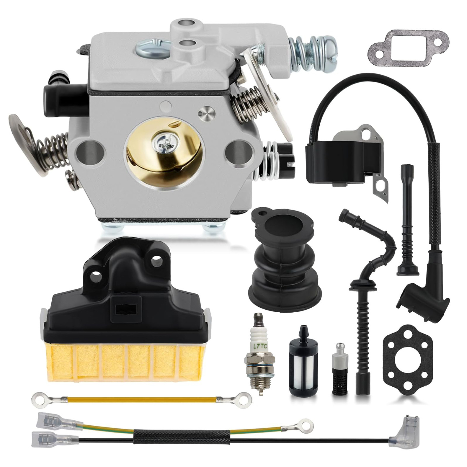 Vergaser Kompatibel Mit Stihl Ms210, Ms230, Ms250 Kettensägen Walbro Wt-215-1 Wt-286