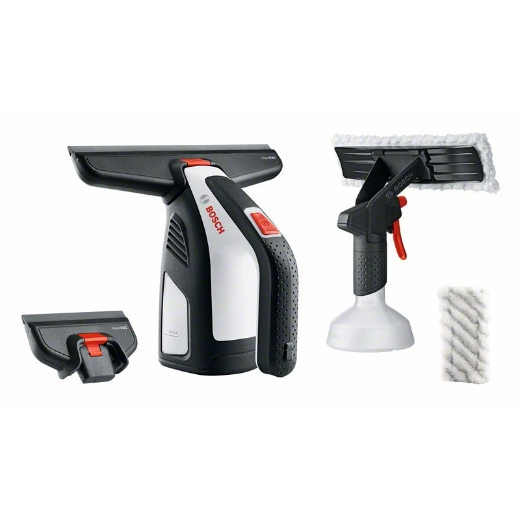 [gebraucht] Bosch Glassvac Elektrischer Fensterreiniger 0,1 L Schwarz, Rot, Silber