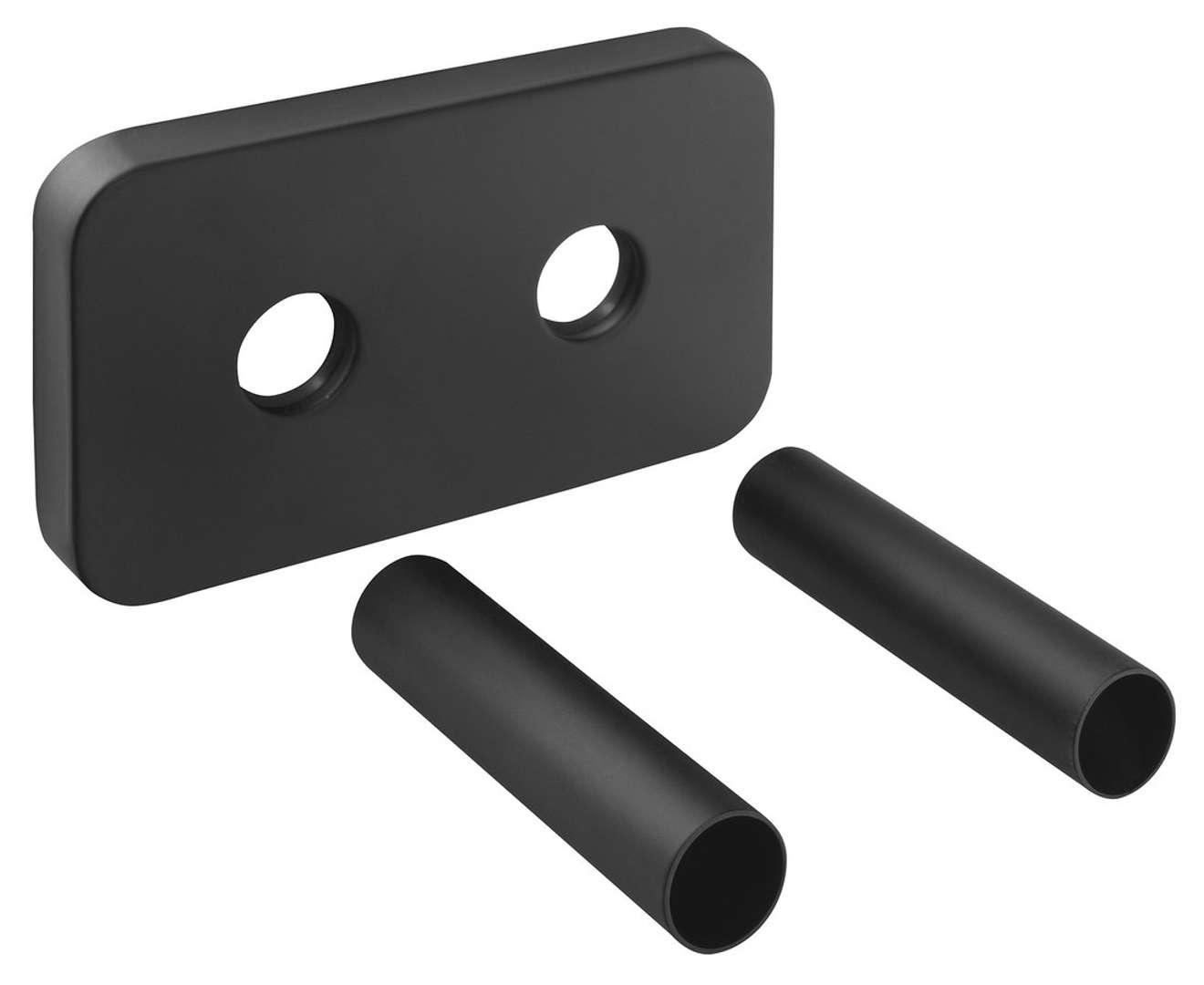 Bruckner Wicher - Rosette Für Mittelanschluss 50 Mm, Schwarz Matt 600.315.6