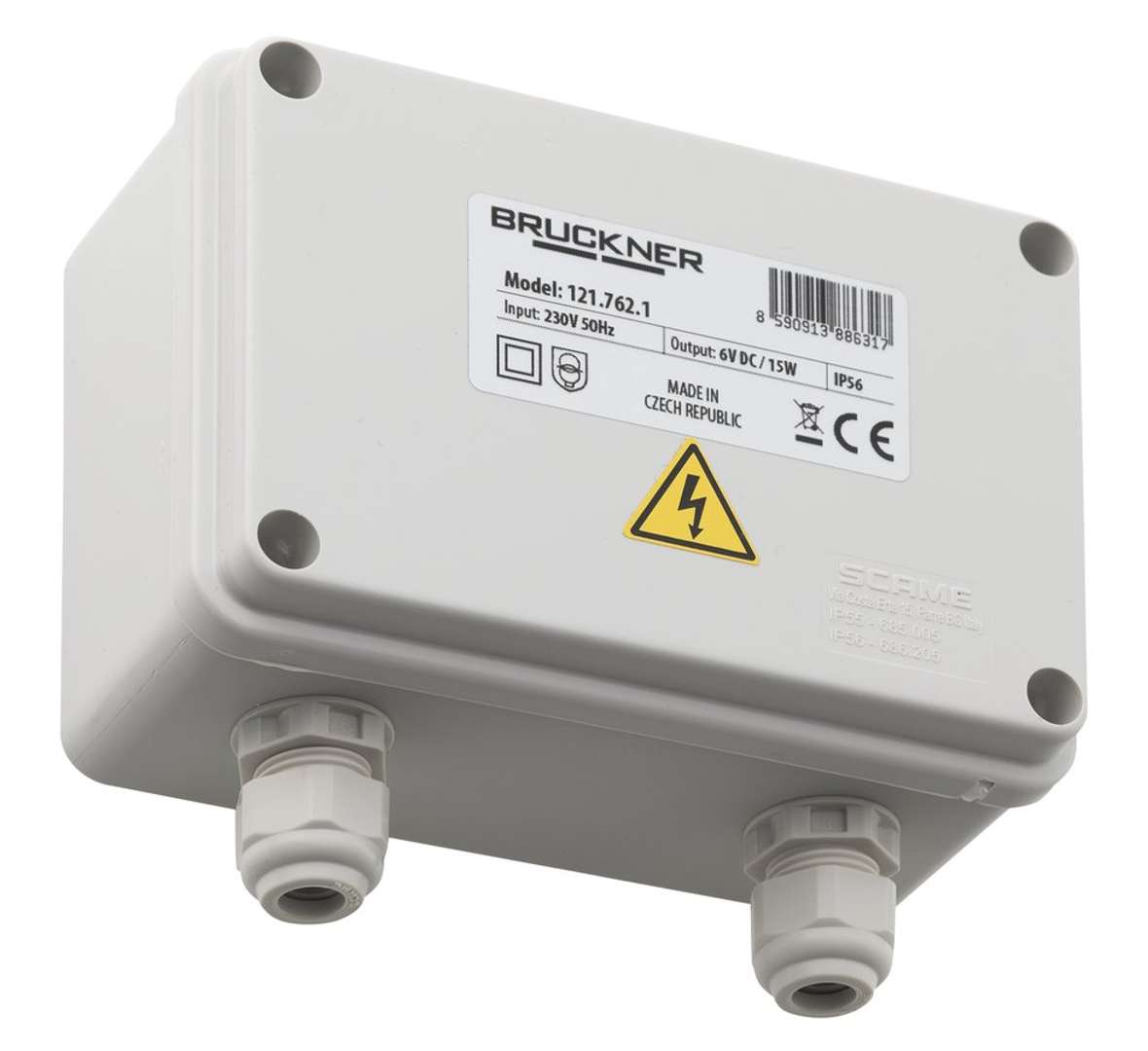 Bruckner - Stromversorgung Für 1-10 Urinalspüler, 230v/ 6v Dc 121.762.1