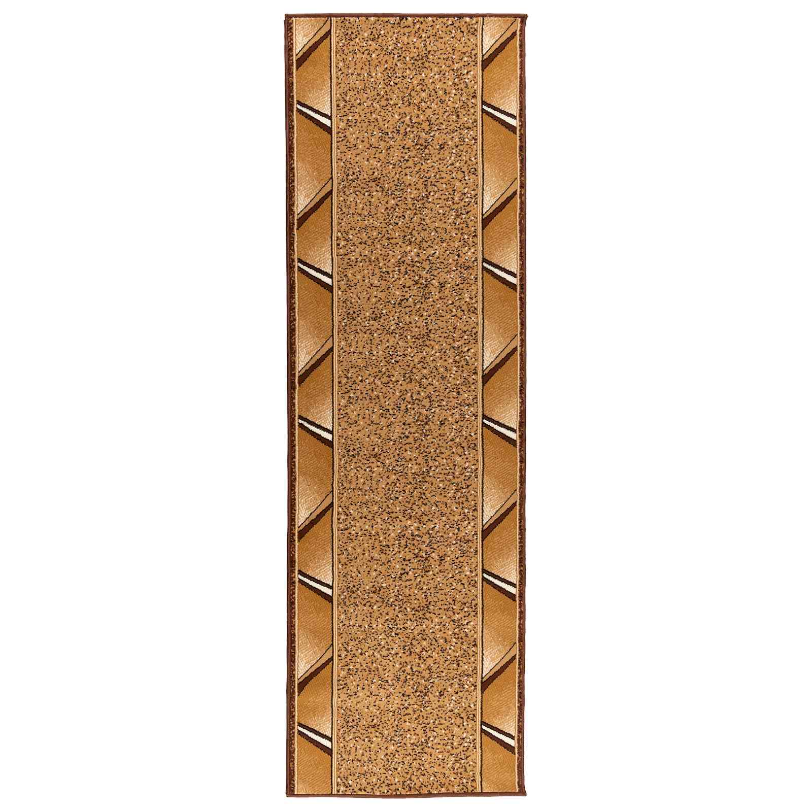 Teppichläufer Flornes Gewebt Ocker 100 X 200 Cm Pp 7 Mm Vidaxl