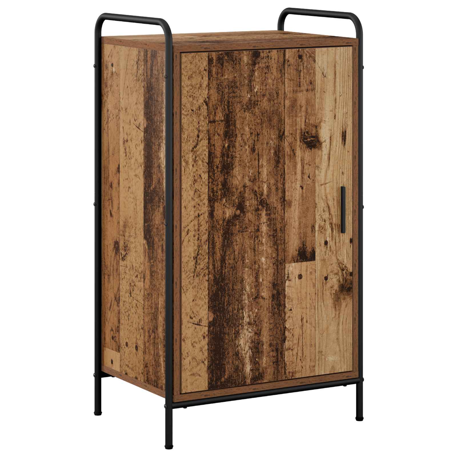 Schuhschrank 51 X 36,5 X 93 Cm Holzwerkstoff Altholz Vidaxl