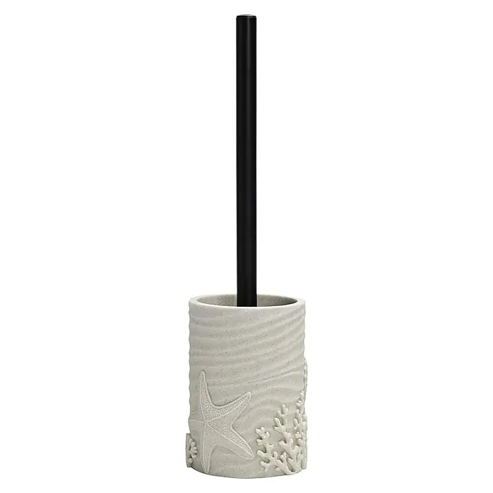 Camargue Koralle WC-Bürstengarnitur (Kunststoff, Sand)