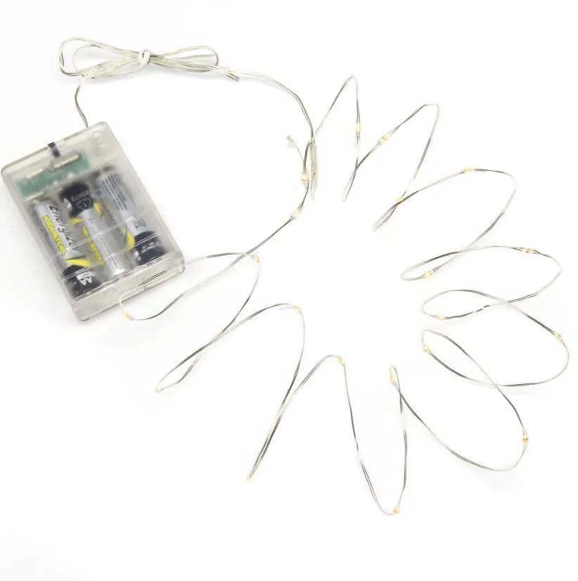 Konstsmide Micro LED Lichterkette 4,40 m warmweiß mit Timer