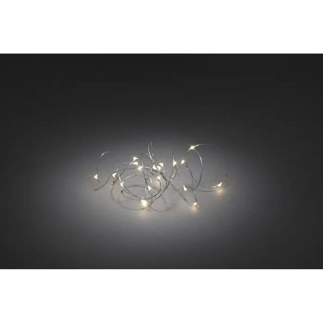 Konstsmide Micro LED Lichterkette 4,40 m warmweiß mit Timer