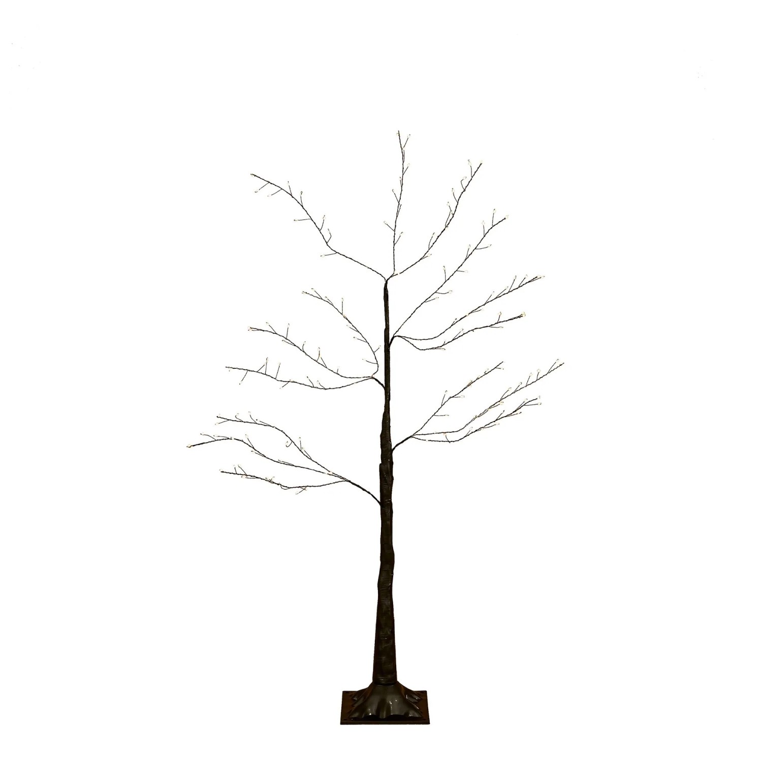 Luca Lighting LED-Baum mit Adapter Ø 40 cm x 120 cm Schwarz