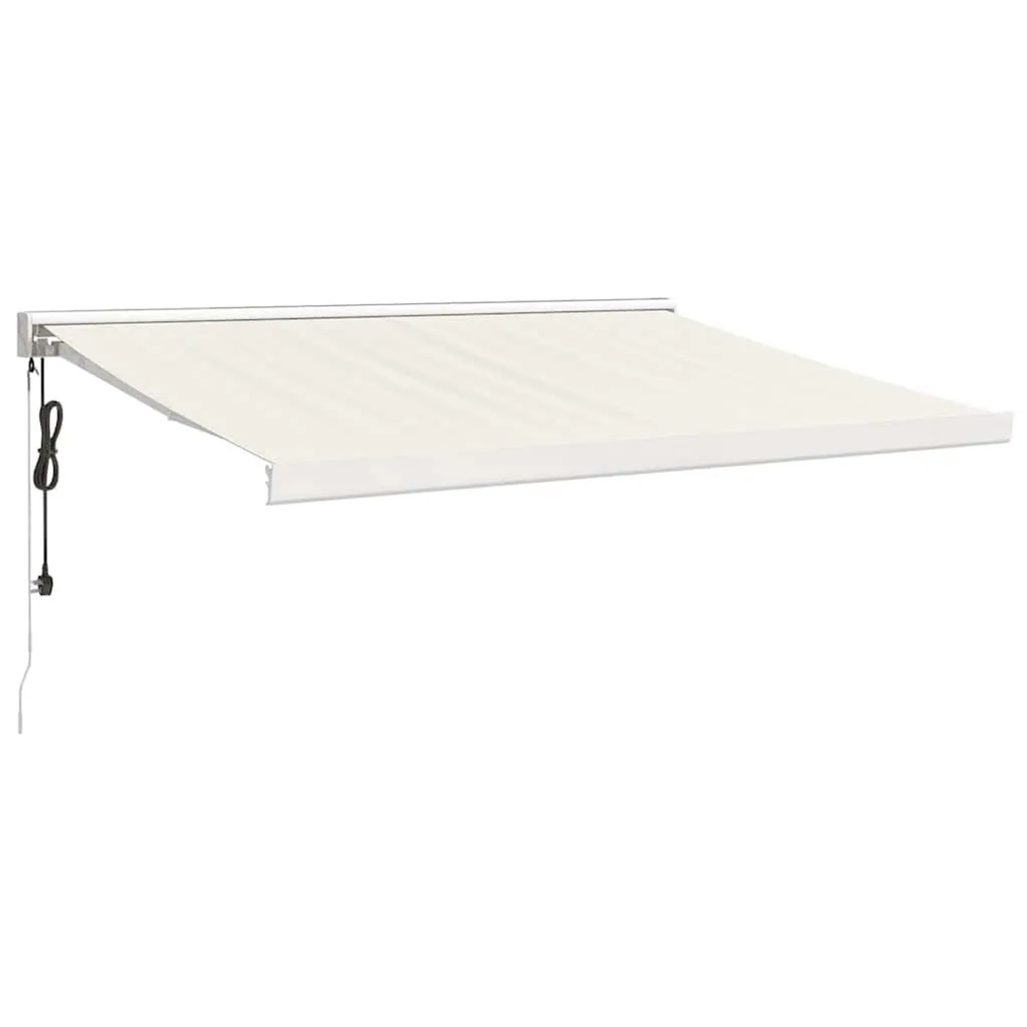 Furnicato Einziehbare Markise 3 5x2 5 M Creme Aus Stoff Und Aluminium Mit Uv Schutz