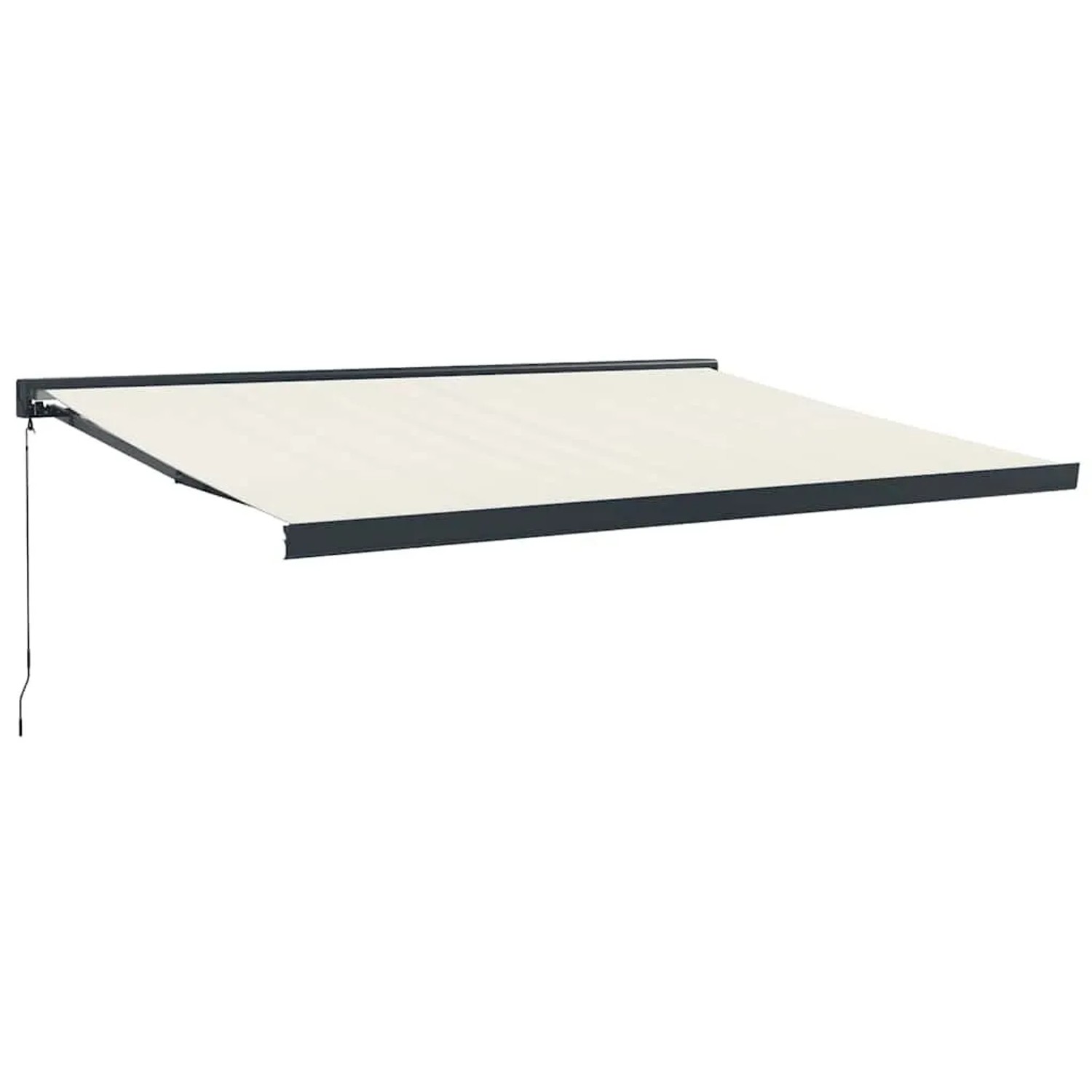 Furnicato Einziehbare Gelenkarmmarkise 4 5x3 M Creme Aus Pulverbeschichtetem Aluminium Mit Uv Beständigem Polyesterstoff
