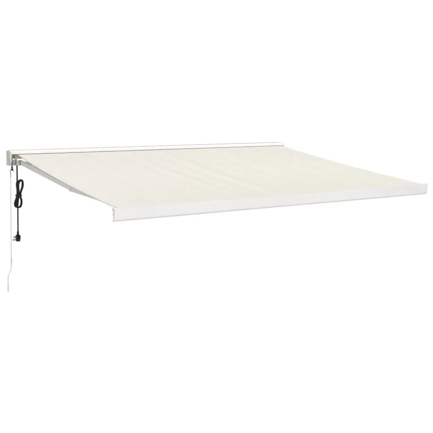 Furnicato Markise Einziehbar Creme 45x3 M Stoff Und Aluminium