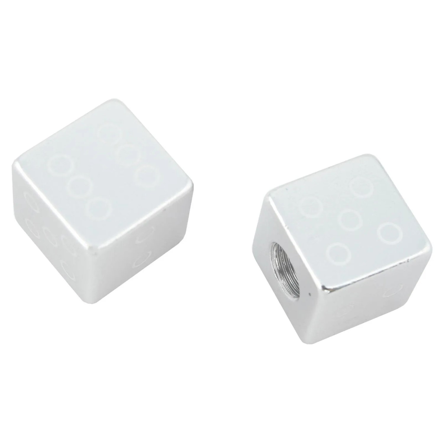 Contec Ventilkappen Paar Gambler Chrom