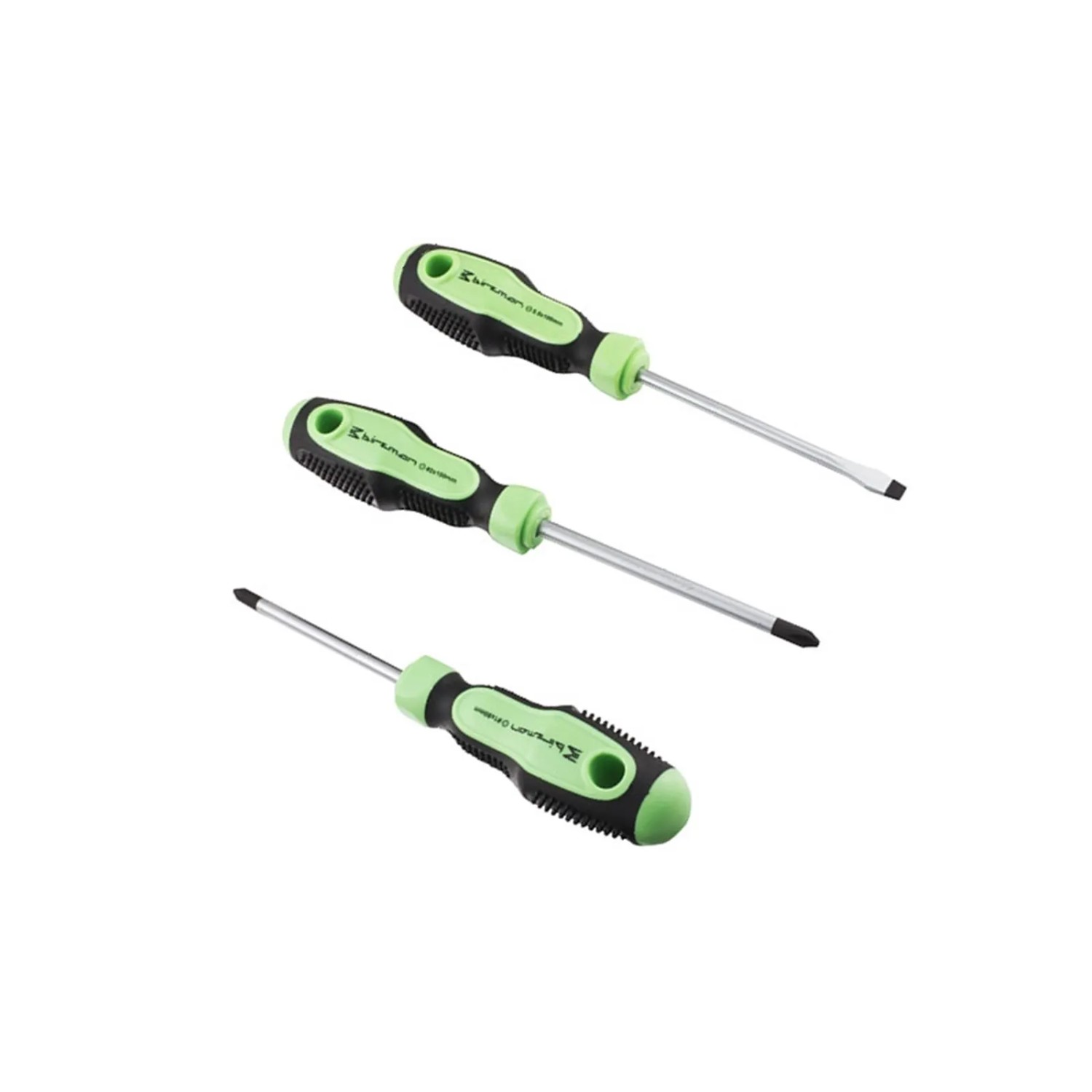 Birzman Screwdriver Set 3 PCS/SET Grün/Schwarz