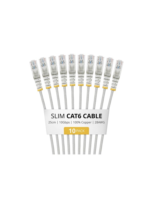 StarTech.com Startech patch cable - 25 cm - grey - Grau