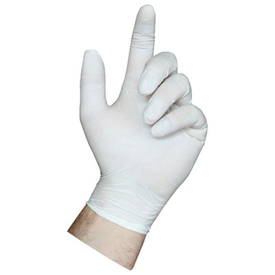 Nitrilhandschuhe, SAFE FIT, puderfrei, weiß, Größe M