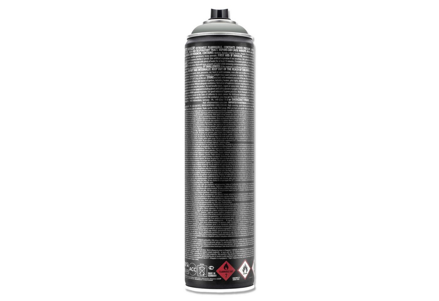 Montana Cans Sprühlack Spraydose 600ml, 14 Farben, Montana BLACK Extended