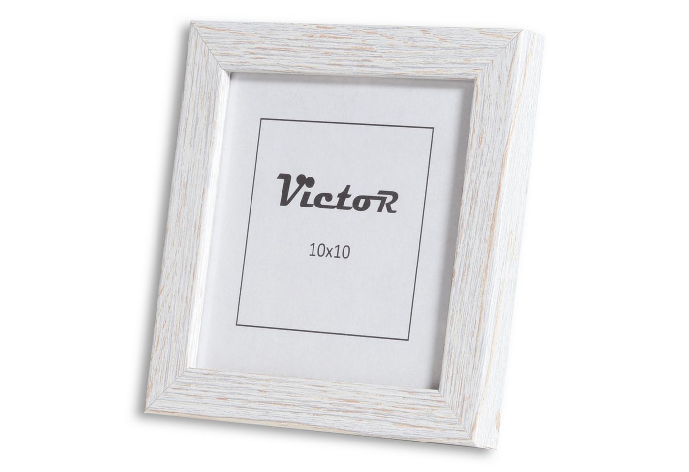 Victor (Zenith) Bilderrahmen Klee, Bilderrahmen Shabby Weiß 10x10 cm, Bilderrahmen Modern, Holzrahmen Bild 5