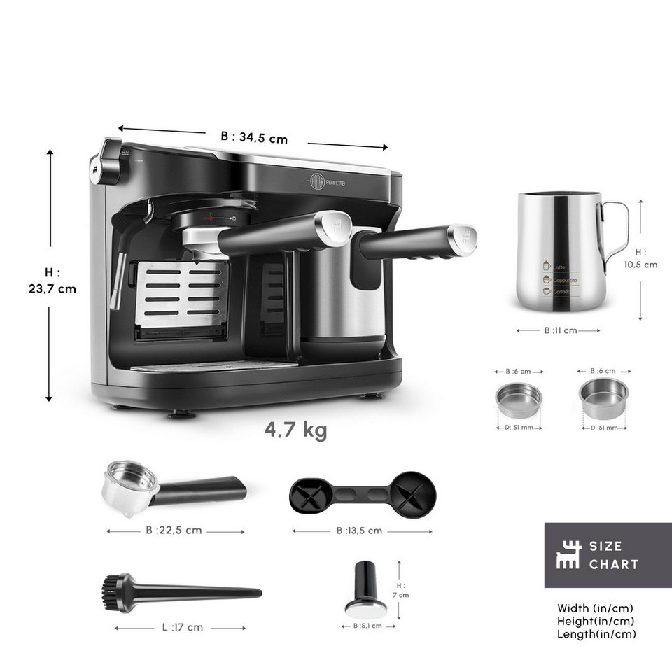 Karaca Espressomaschine Karaca Hatır Perfetto Espresso und Türkischer Kaffee Maschine Bild 2