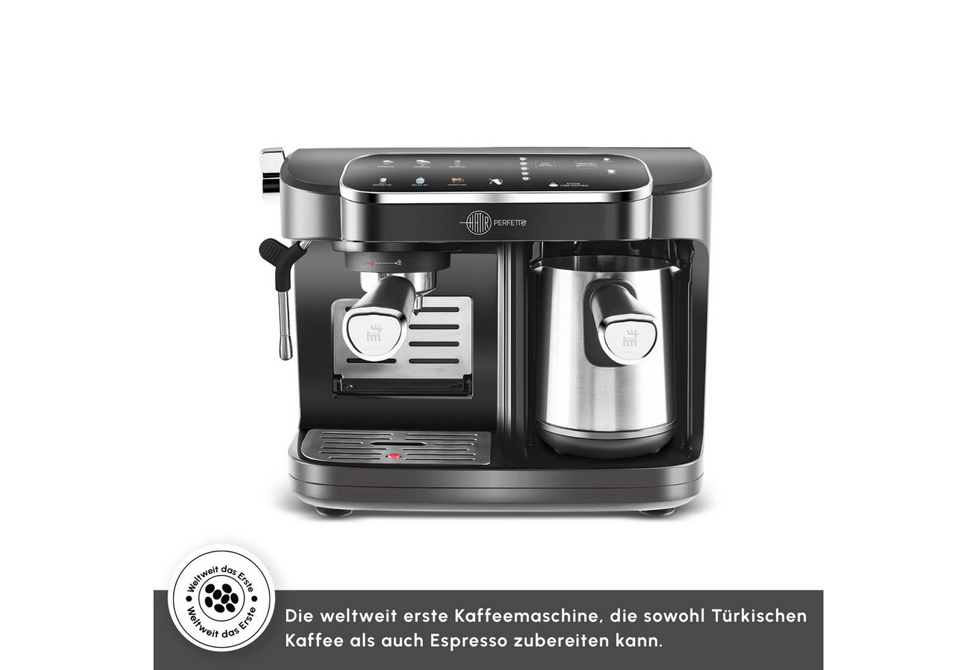 Karaca Espressomaschine Karaca Hatır Perfetto Espresso und Türkischer Kaffee Maschine Bild 3