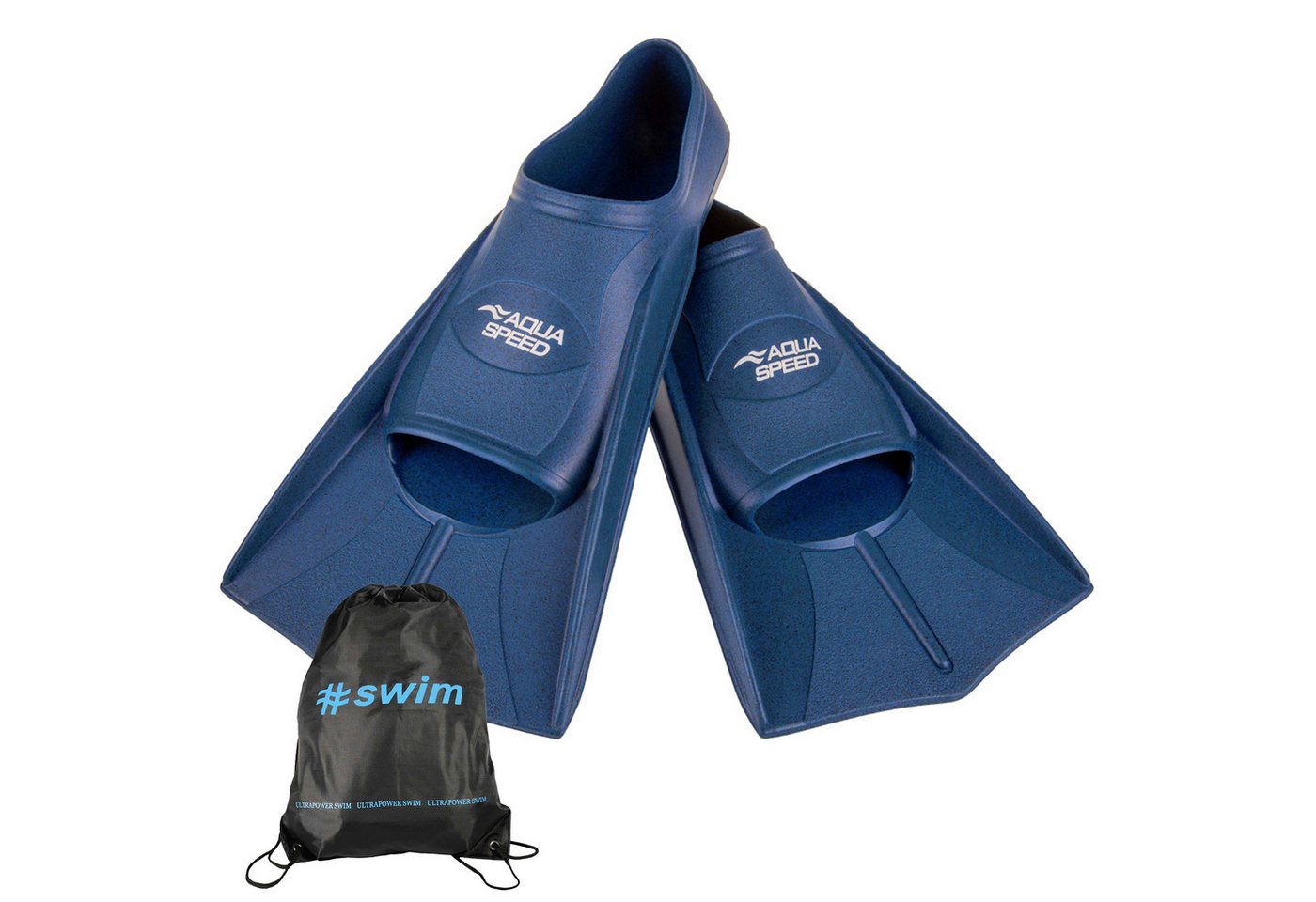 Aqua Speed Flosse Silikon Kurzflossen fürs Training mit teilrecyceltem Material (Kontrollierte Trainingslösung für Technikblöcke 41/42 sea fog), Kompakte Trainingshilfe für koordinative Technikarbeit Bild 5