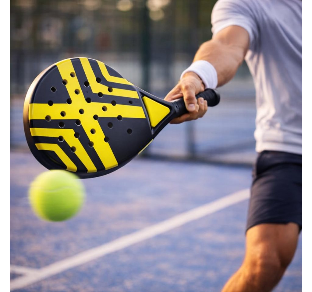 TK Gruppe Padelschläger Padelschläger für Erwachsene mit ergonomischem Griff, (Packung)
