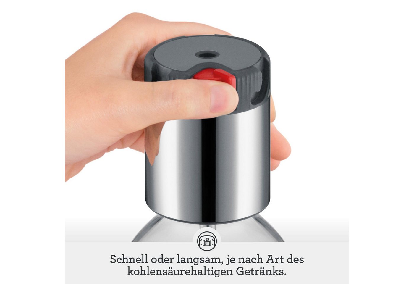 Sage Wassersprudler Sage FusionCap InFizz Fusion Wassersprudler Bild 2