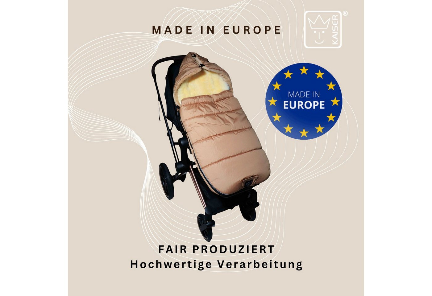 Kaiser Fußsack Sheep Kinderwagen Fußsack Bild 3