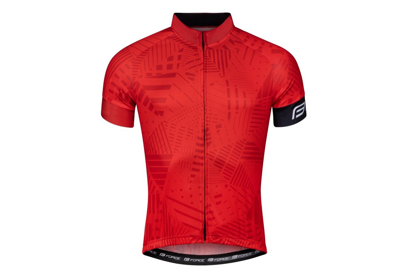 FORCE Radtrikot Jersey FORCE SHARD Kurzarm, Rot %%% Bild 2