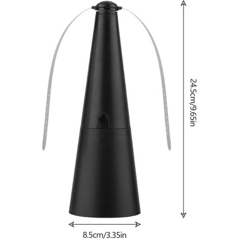 Bardusch - 3pcs Table Fly Fans,portable Usb Rechargeable Table Silent Mosquito Repellent Fan,répulsif À Mouches Et Moustiques, Extérieur Et Intérieur