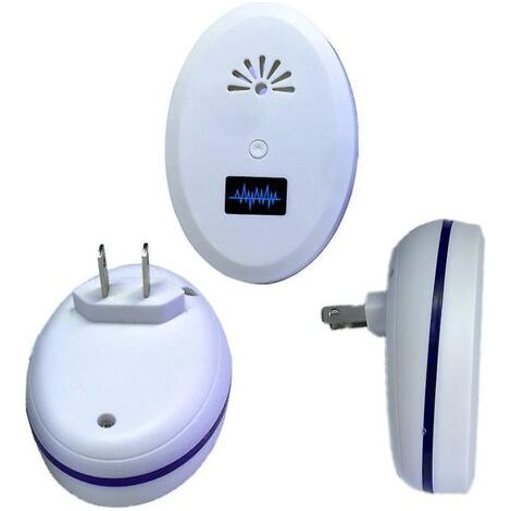 Ultrasonic Pest Repeller, 4-pack Upgraded Mouse Repeller, Plug-in Ultrasonic Electronic Pest Repeller, Indoor Ultrasonic Rodent Repeller, Spider Repellent-chrom