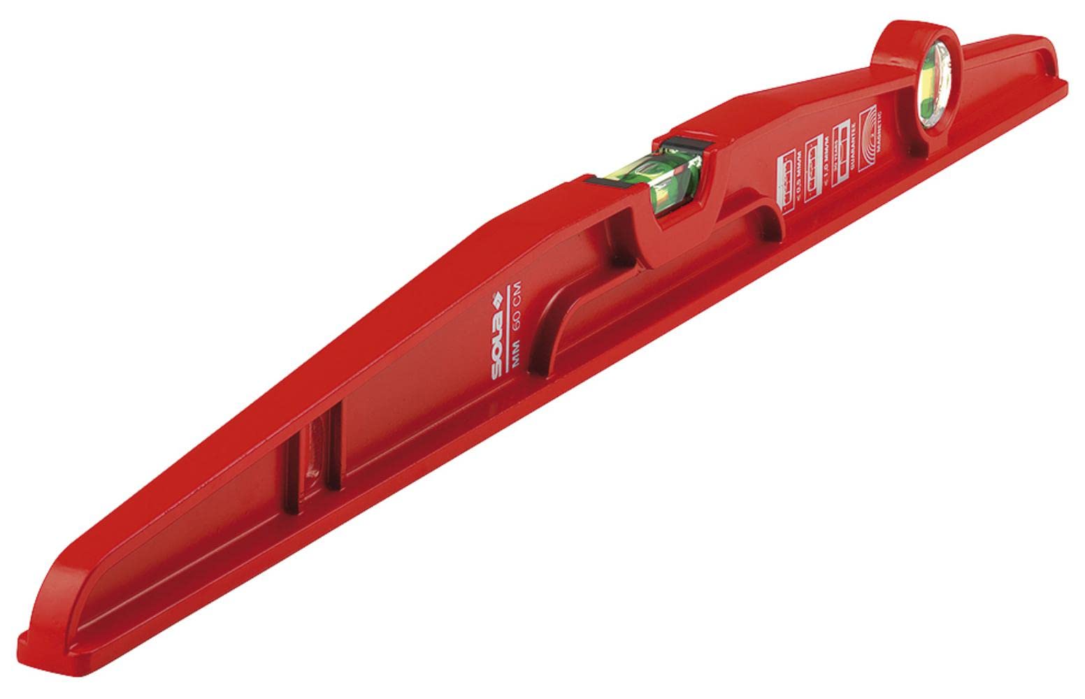 Sola 400-mm-wasserwaage Aus Aluminiumguss Mit Hochleistungs-neodym-magneten