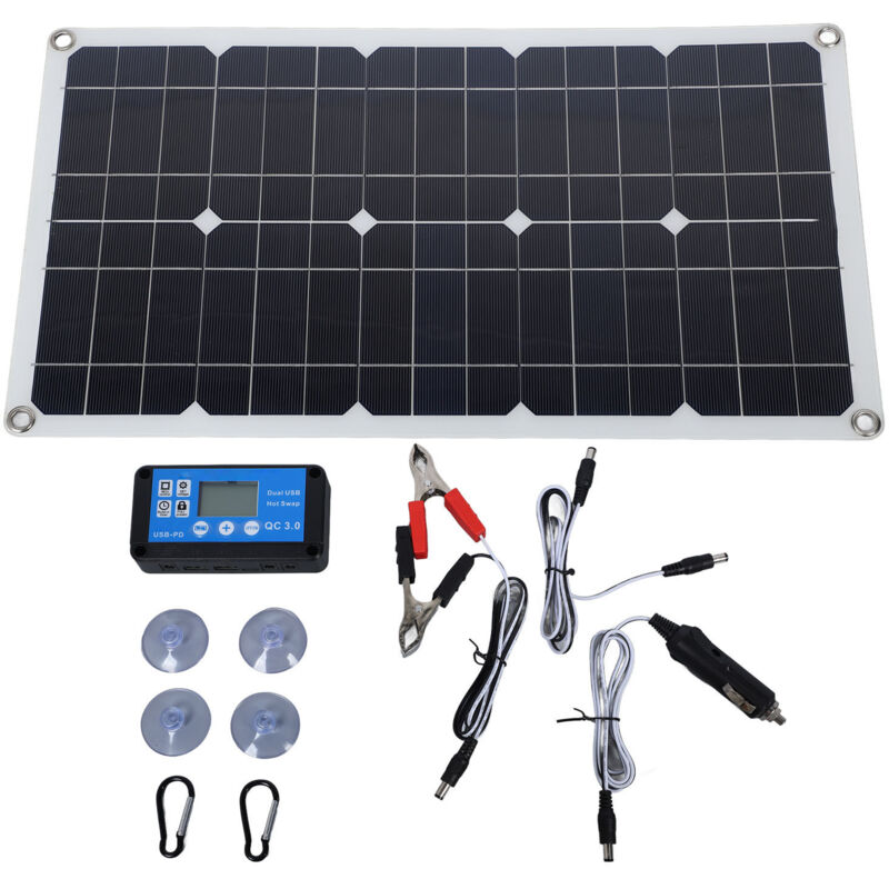 100w-ip67-wasserdichtes-solar-set-mit-20a-12v24v-regler-und-auenmontagehaken-94871928
