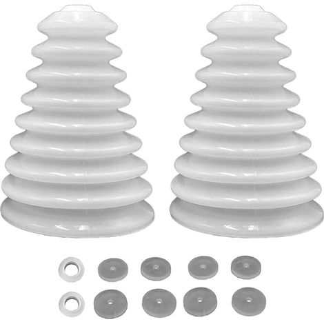 Dust Cover For Power Tools (2-pack), Rubber Dust Collector For Electric Drills, Dustproof Drilling Accessory