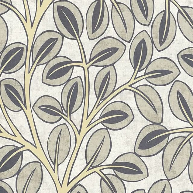 Vliestapete - Nordic Feeling - Blau Grau Blumen Floral A.s. Creation - 791474