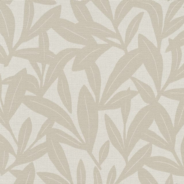 Vliestapete - La Terrasse - Taupe Creme Bäume Blätter Erismann - 1052132