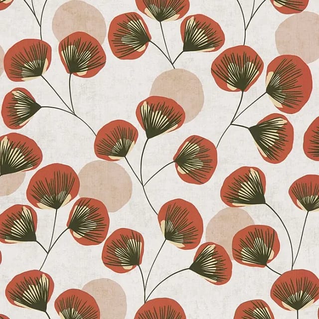 Vliestapete - Nordic Feeling - Grau Weiß Blumen Floral A.s. Creation - 791484