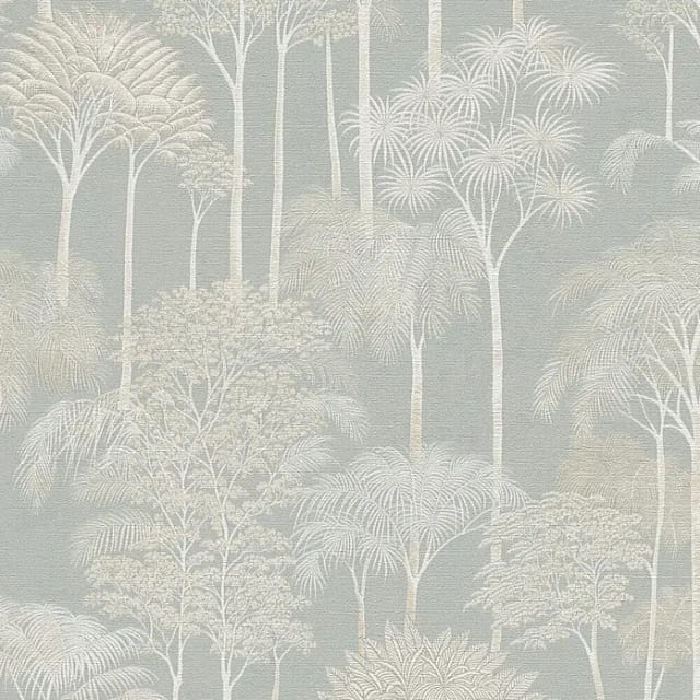 Vliestapete - Cuba Ii - Creme Botanical Dschungel A.s. Creation - 791622