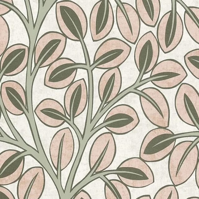 Vliestapete - Nordic Feeling - Grau Braun Blumen Floral A.s. Creation - 791473