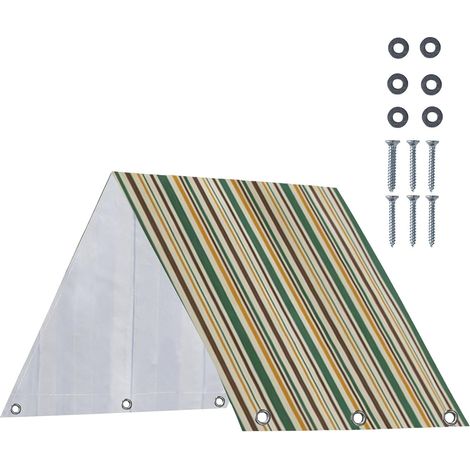Weatherproof Playground Canopy, Sunproof Playhouse Tent Replacement, Waterproof Cover Equipment, Uv Protection Shade Sail For Outdoor, Children, Kids 89.76x42.91 Inch