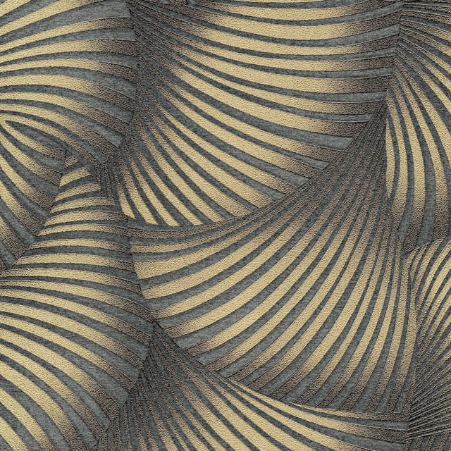 Vliestapete - Fashion For Walls 5 - Gold Schwarz Grafik Gmk Erismann - 1052515
