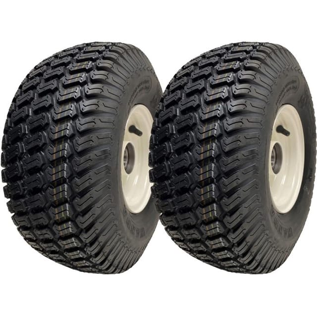 15x6.00-6 Herbe Reifen Auf Felge-rasenmäher, Anhänger, 20mm Bb - Set 2 -