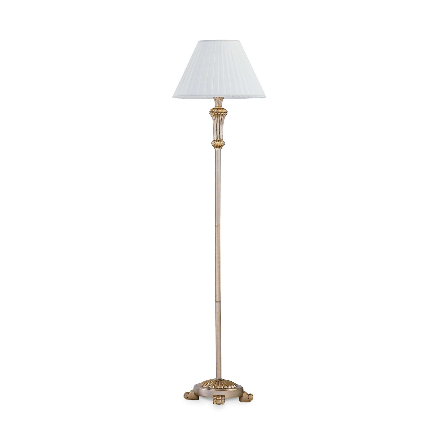 Ideal Lux Dora - 1 Leuchte Stehlampe Antik Messing, E27