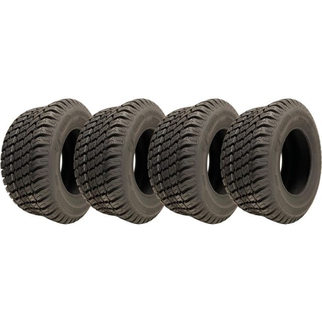 16x6.50-8 Rasenmäherreifen 4lagig Multi Rasen Gras - Rasenreifen - Wanda P332 Set Von 4