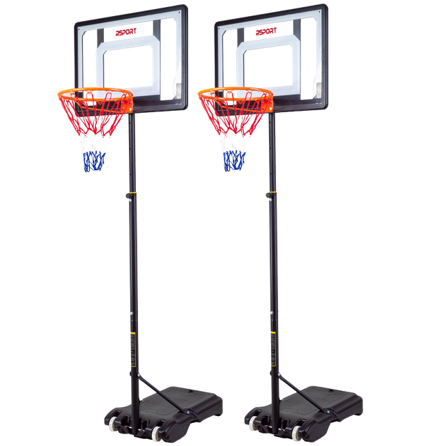 Prosport 2x Basketballkorb Kinder 1,6-2,1m