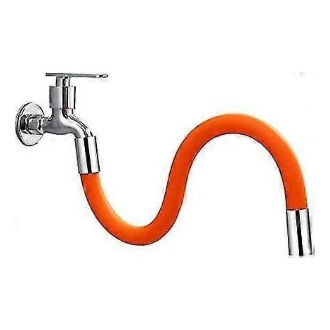 Faucet Extension For Kitchen Sink 360 Degree Flexible Guide Hose Faucet Aerator Extension Sink Faucet Sprayer Attachment Faucet Hose (50cm)