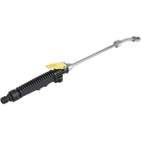 Adjustable Pressure Spray Lance With 48cm High Pressure Hose And Detachable Handle For Watering Tasks