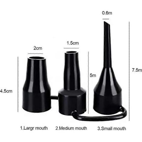 Multifunctional Electric Air Pump Nozzle Heads Adapter For Car/vehicle Accessories Nozzle Pump Head Air Inflator Adaptor/adapter-motor Vehicle Wheel P