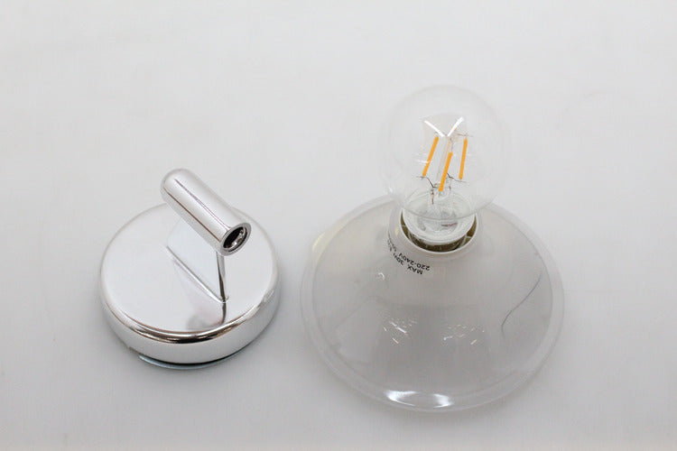 [neuwertig] B-ware Teti Wandleuchte Deckenlampe Wandlicht Deckenlicht E27 Transparent Leuchte 28w