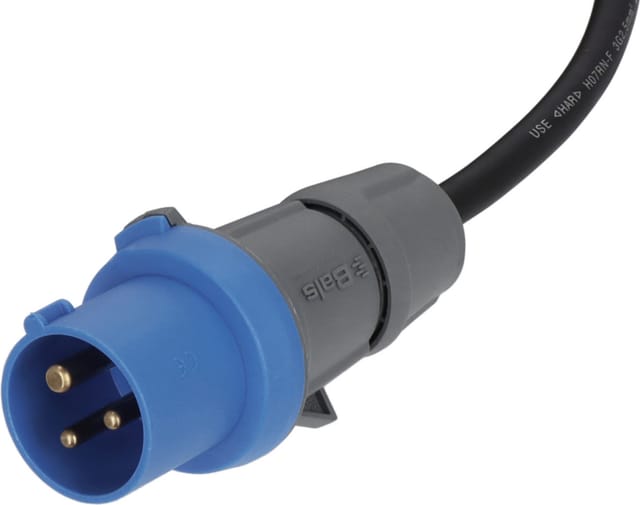 Brennenstuhl 1168650525 Strom Verlängerungskabel Blau, Schwarz 25 M H07rn-f 3g 2,5 Mm²