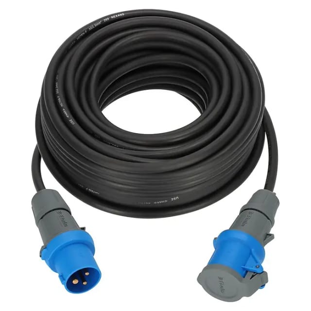 Brennenstuhl 1168650625 Strom Verlängerungskabel Schwarz, Grau, Blau 25 M H07rn-f 3g 2,5 Mm²