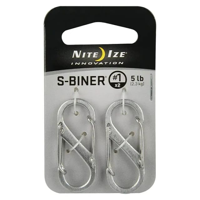 Nite Ize Ni-sb1-2pk-11 Karabiner 39.6 Mm X 14.2 Mm 2 St.
